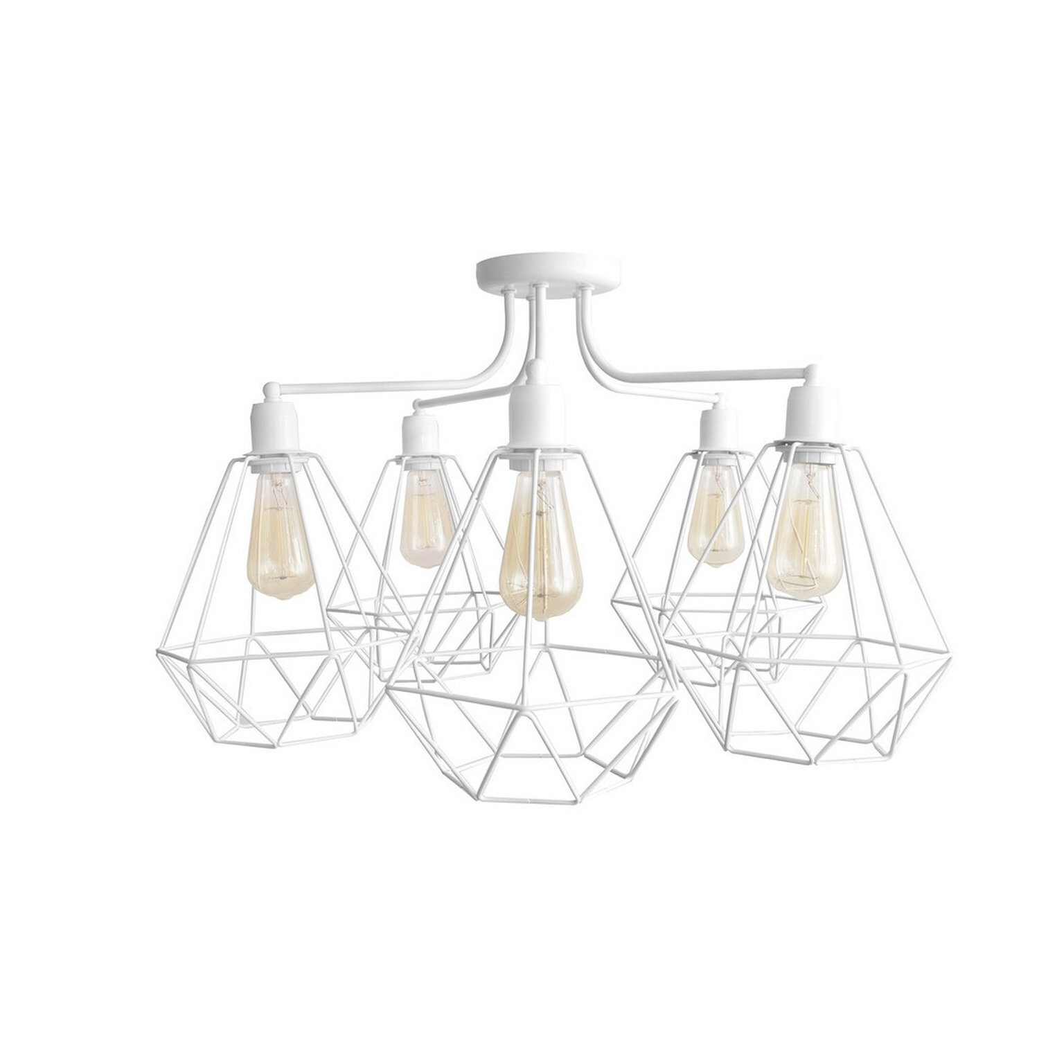 Helam Lighting Karo Ceiling Light White