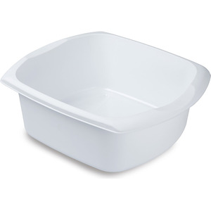 Addis Rectangular Washing Up Bowl White 9.5 Litre