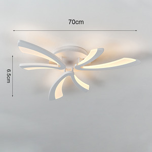 Silver / 30W / Dimmable V-Shaped LED Flush Light shot 1045038
