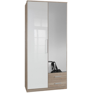 Gamma 2 Door and 2 Drawer Wardrobe