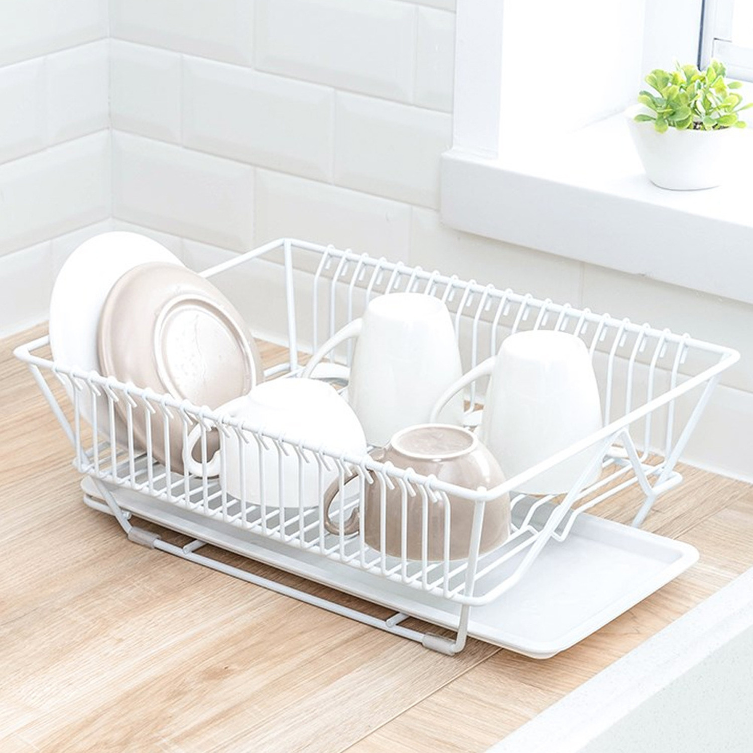 Image of Kitchen Cookware Dish Drainer Plate Bowl&hellip;