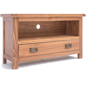 Padua 1 Drawer TV Unit - Drop Handle