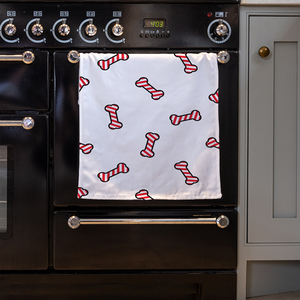 Dog Bone Kitchen Towel