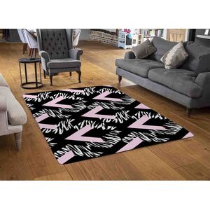 Geometric Animal Print Rug