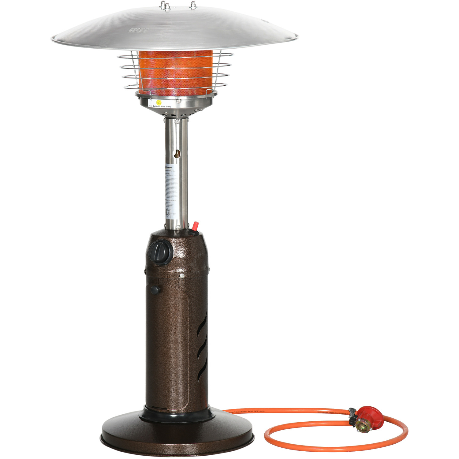 4KW Gas Patio Heater with Tip-over Protection