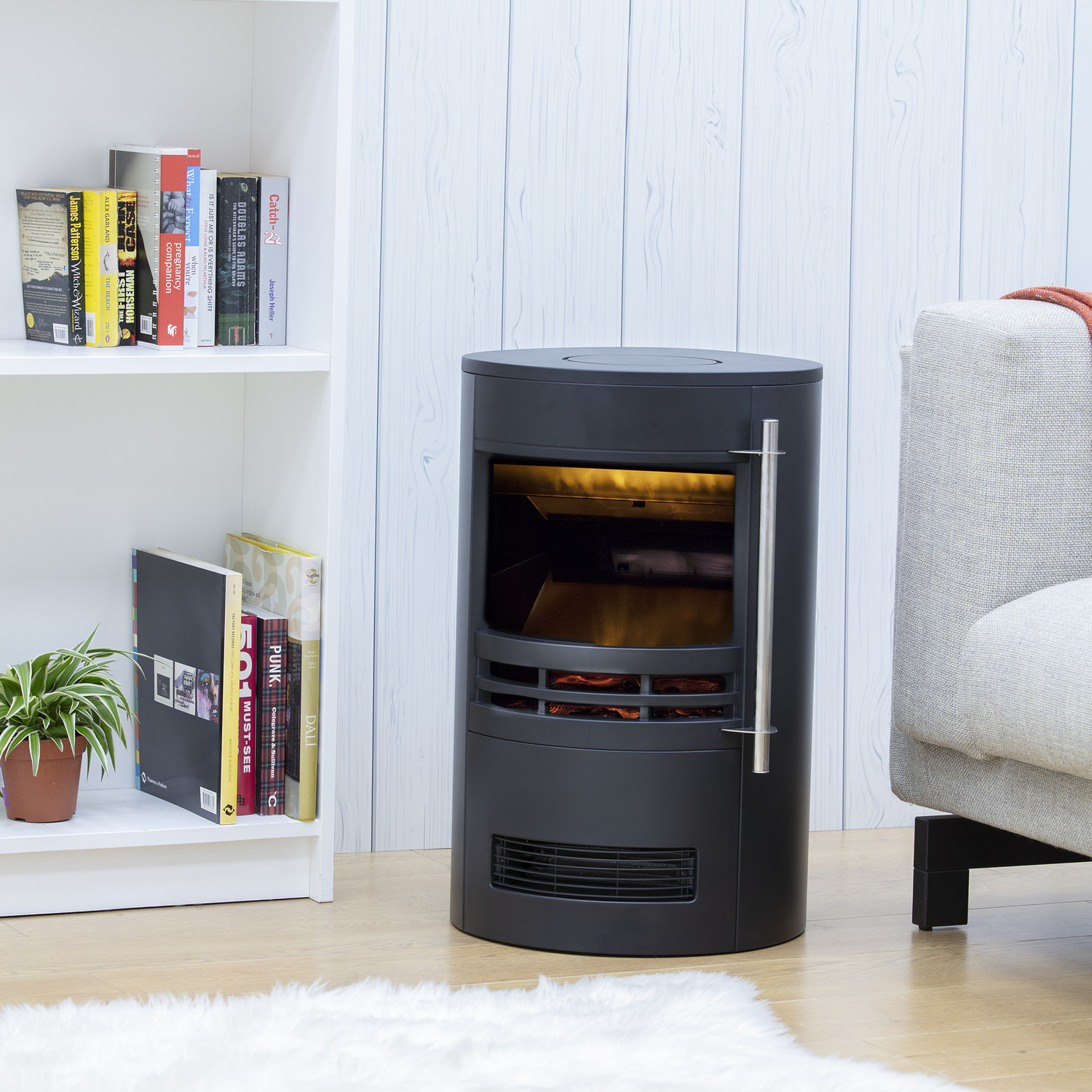 Warmlite Elmswell 2Kw Stove Fire - Black - Image 9