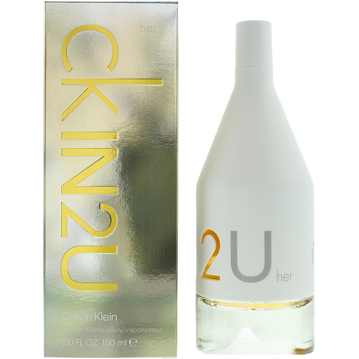 Calvin Klein Ck IN2U Her Eau de Toilette 150ml Spray for Her