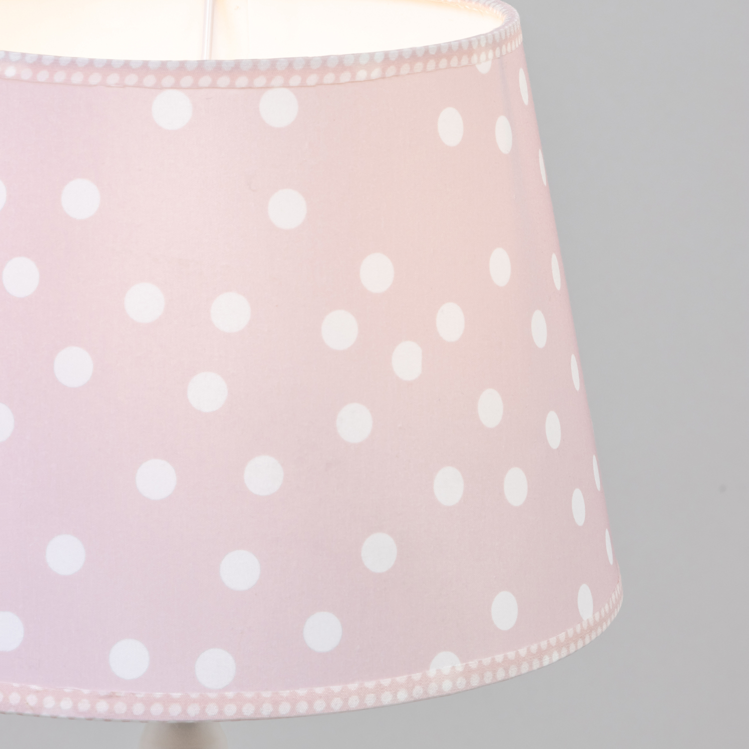 Glow Polka Dot Table Lamp - Pink
