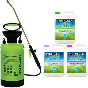5L Pump Sprayer with 5L Artificial Grass Cleaner