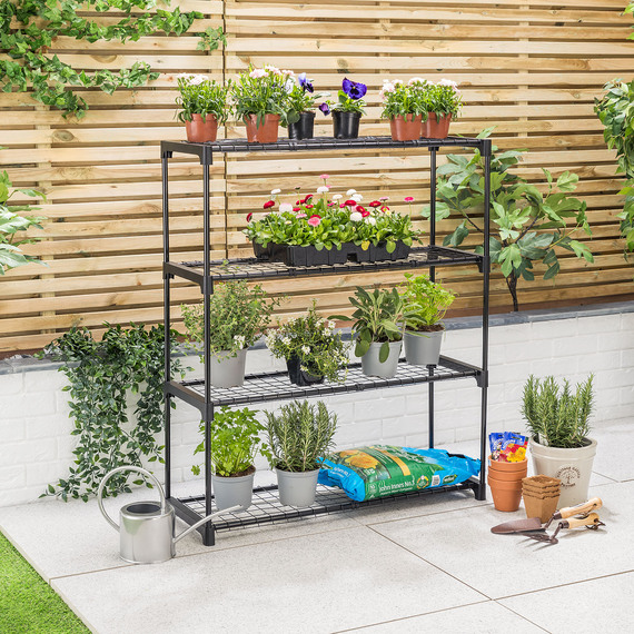 4 Tier Greenhouse Staging Stand