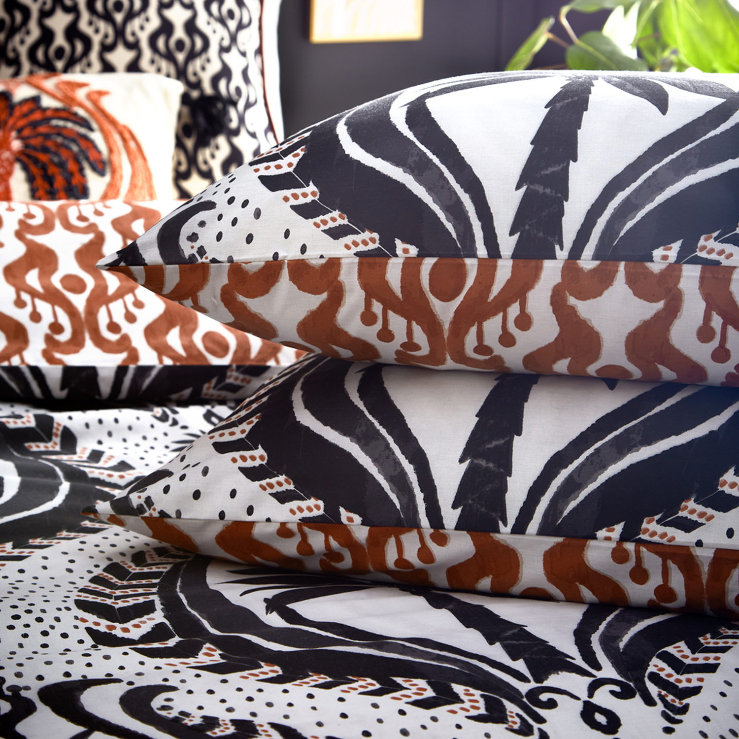 Laucala Bohemian Duvet Cover Set - Multicolour King