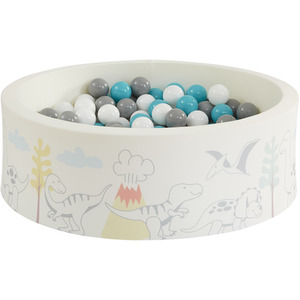 White / Dinosaur Kids Ball Pit shot 5206028