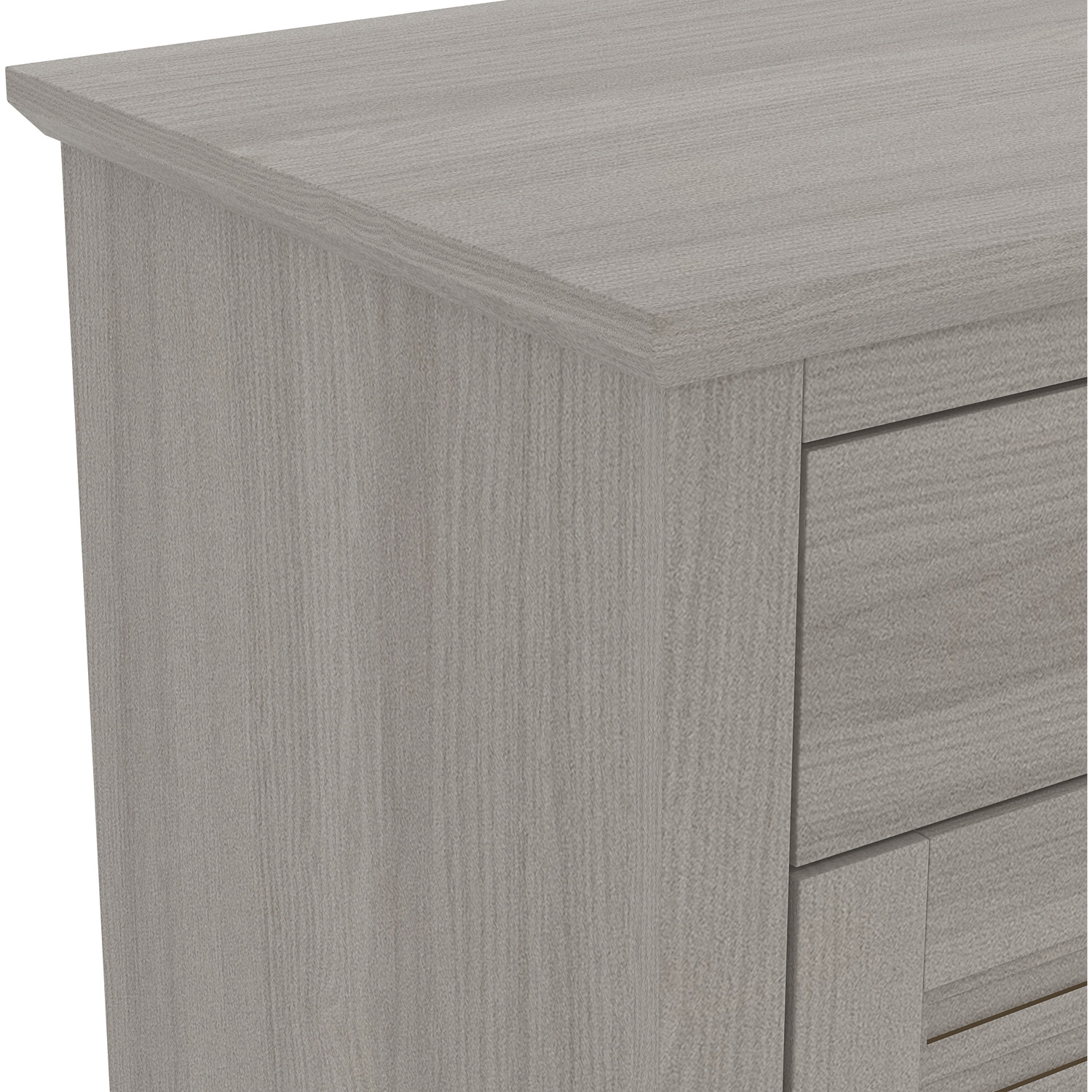 Salcombe Large Sideboard - Warm Grey Oak