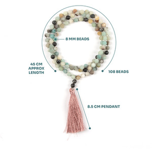 Growth Myga Mala Bead Necklace shot 5648881