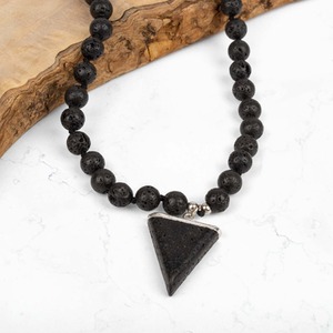 Strength Myga Mala Bead Necklace shot 5651719