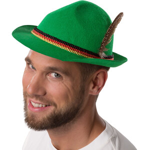 German Hat With German Flag Colours