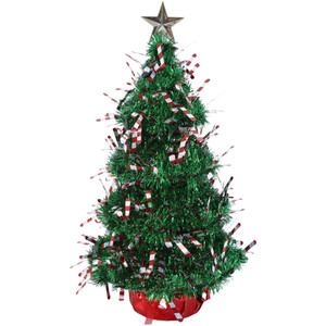 Tinsel Assorted Christmas Tree