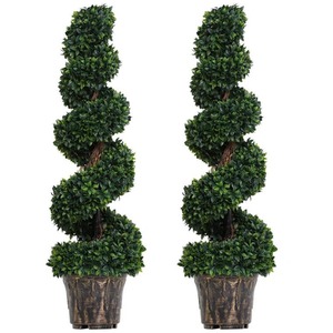 Set of 2 Artificial Decorative Plant