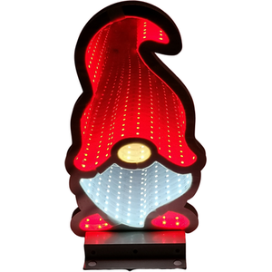 Infinity Light up Christmas Gonk Decoration with LEDs