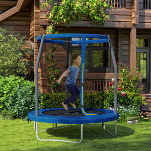SPORTNOW 8ft Trampoline with Safety Enclosure Net