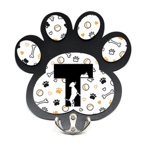 Dog Lead and Harness Hanger Letter T