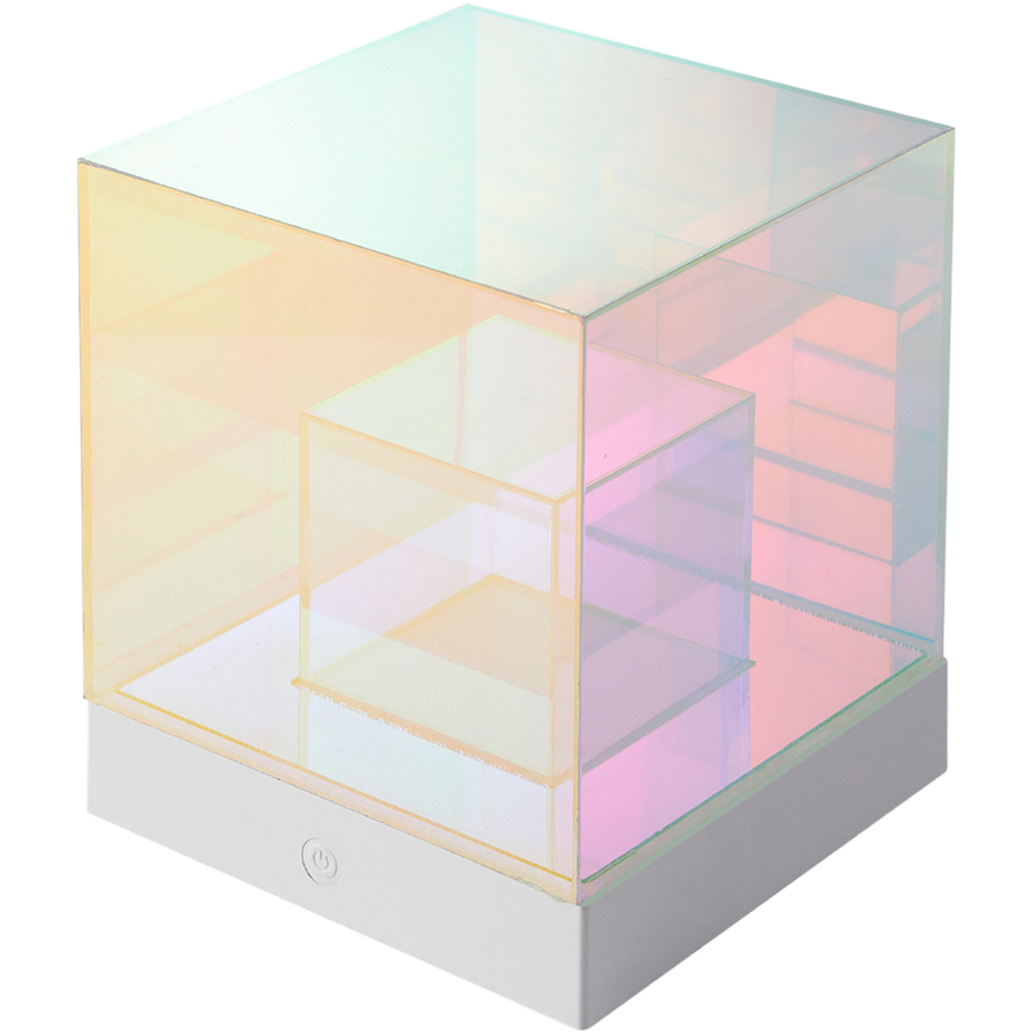 Image of Creative Pyramid Acrylic Atmosphere Lamp -&hellip;