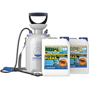 NOPE! CP Flea Killer 2 x 5 Litre and Sprayer