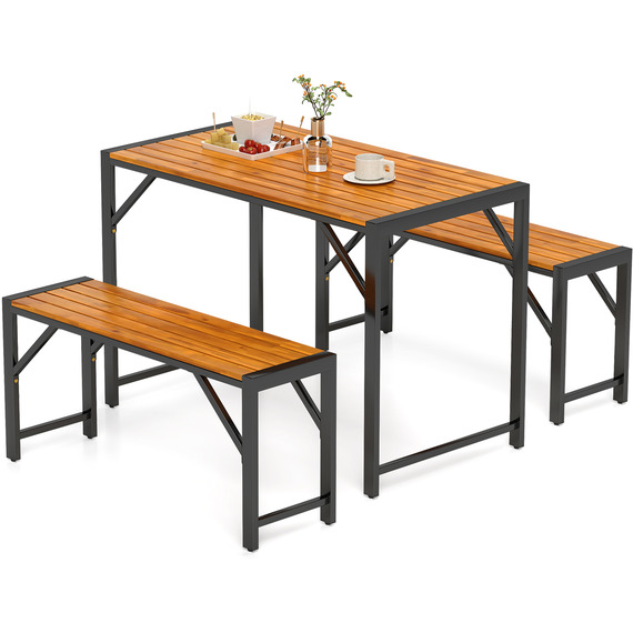 3-Pieces Patio Dining Set