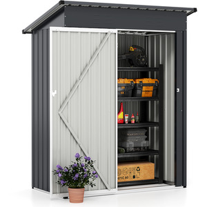 Outdoor Storage Shed Metal Tool House