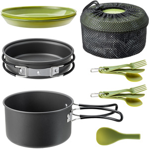 Camping Cookware 11Pc Set 2 Person