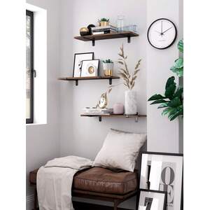 SONGMICS Set of 2 Floating Shelves