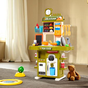 Kidkid Role Play Kitchen Playset with Water Dispenser