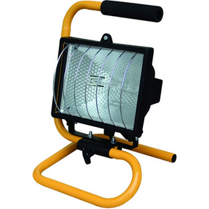 Halogen Floodlight Security Light With Motion PIR
