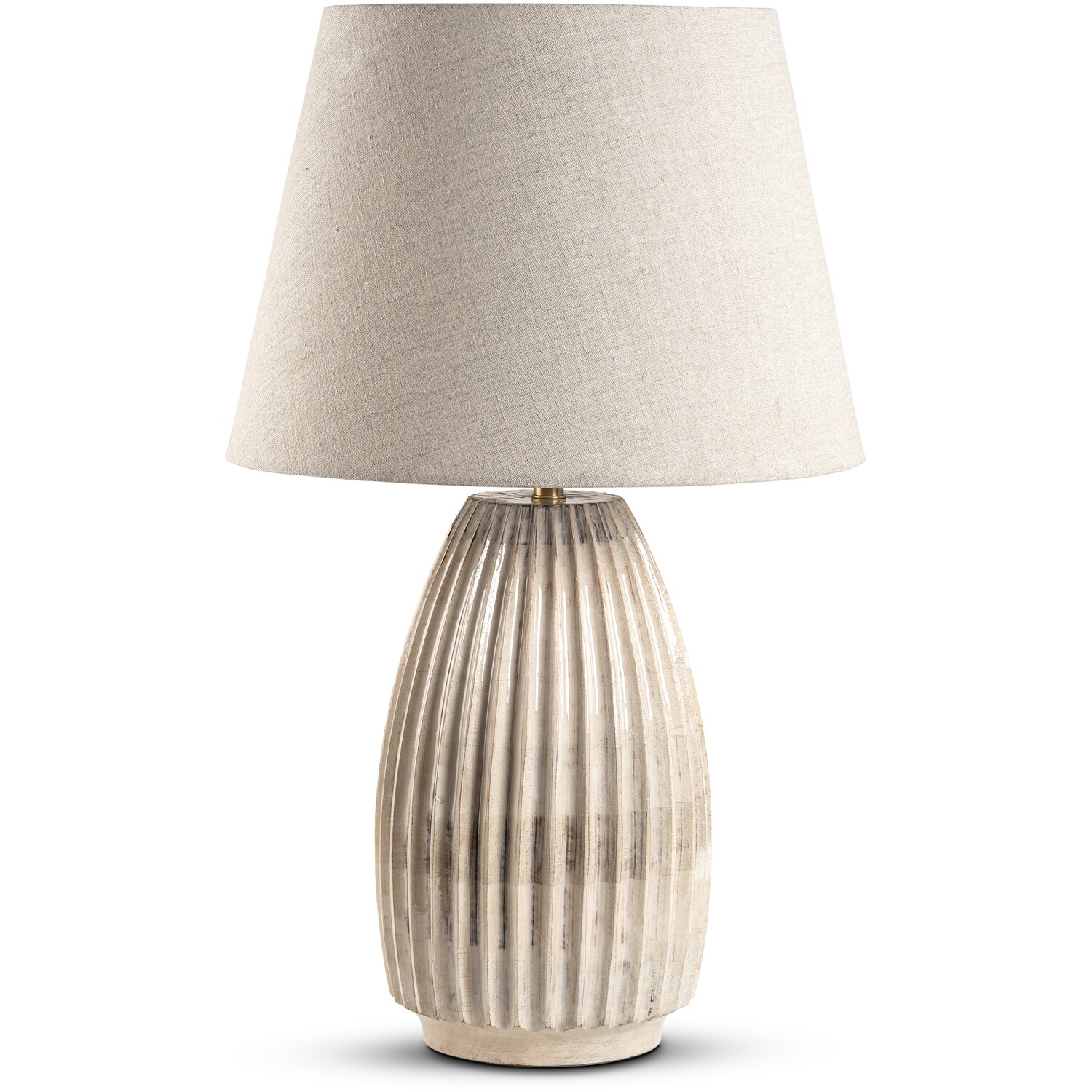 Image of Elegant Table Lamp - White