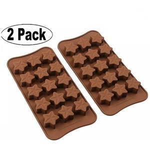 Star Shape Silicone Chocolate Moulds