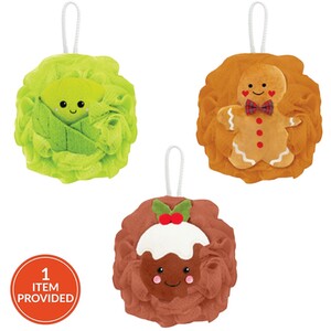 Christmas Shower Puff