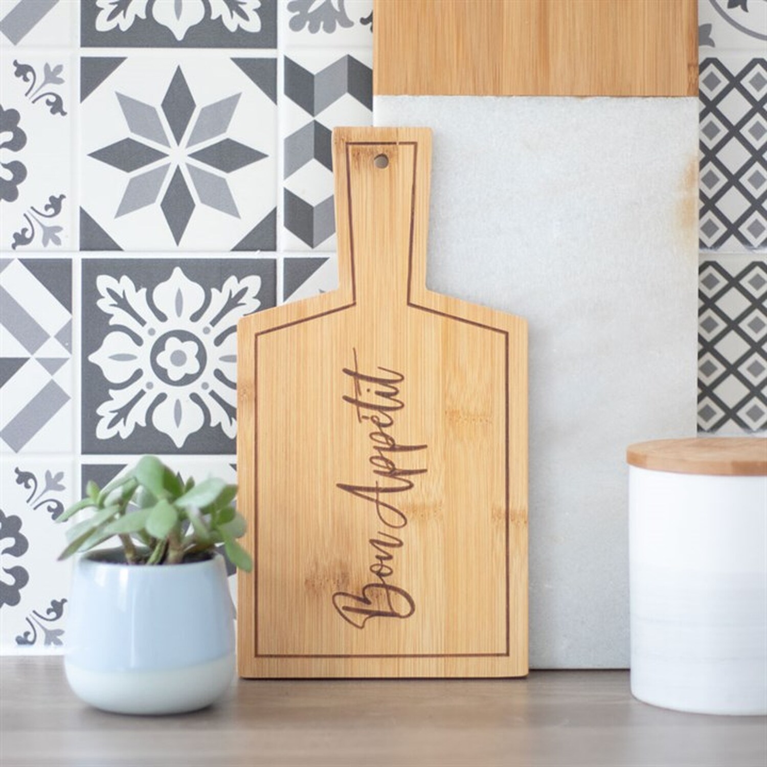 Image of Bon Appetit Eco-Friendly Bamboo Serving Board&hellip;