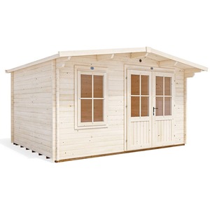 13x10ft Dunster House Wooden Log Cabin