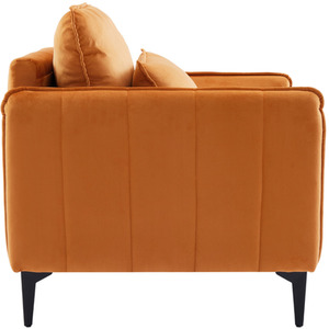 White Fleece Fabric Single Sofa Armchair shot 10811151