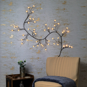 Pre Lit LED Twig Garland