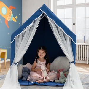 Kids Play Tent with Washable Mat