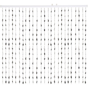 Silver Metallic Door Curtain
