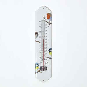 Outdoor Thermometer with Bird Design