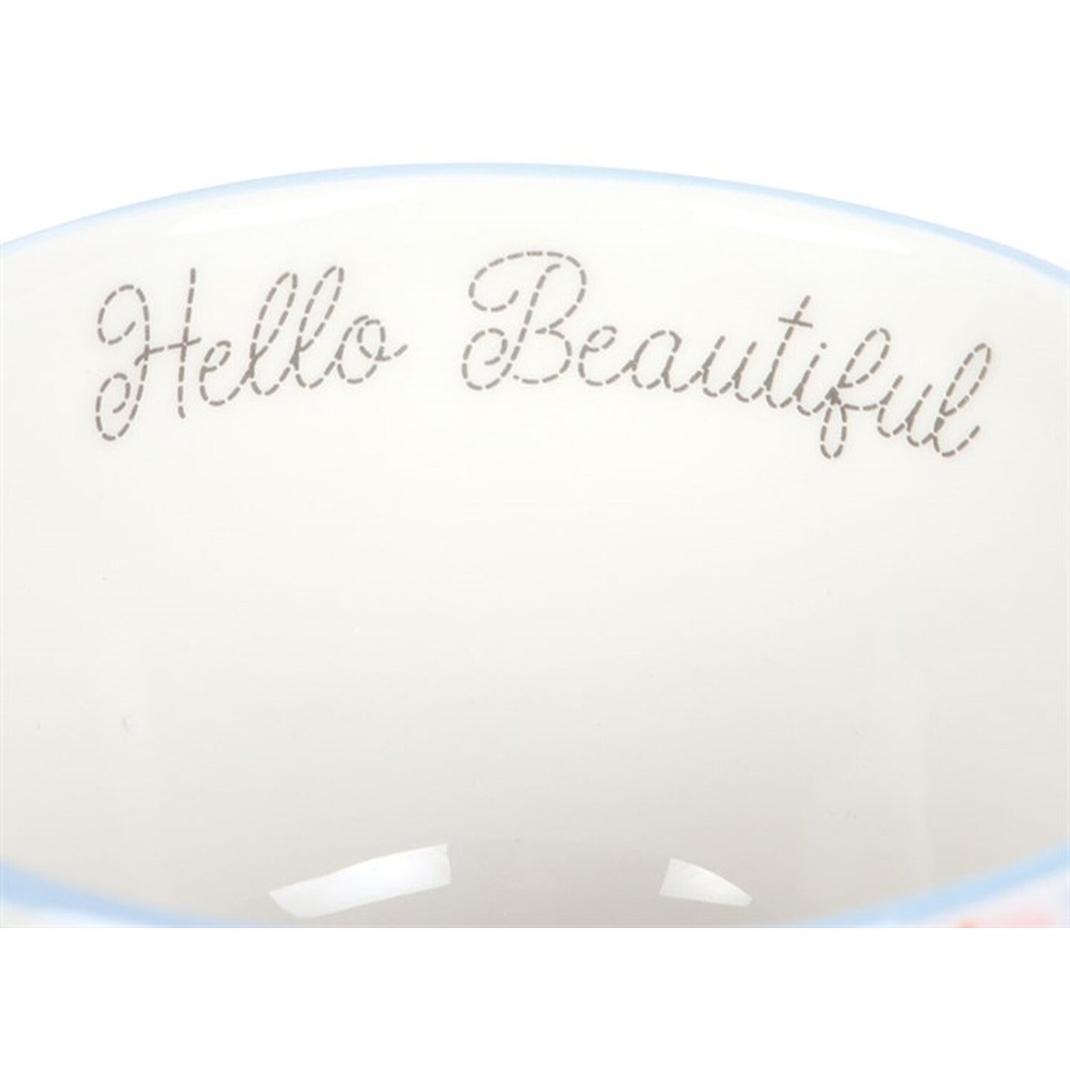 Image of Hello Beautiful Floral Butterfly Mug -&hellip;