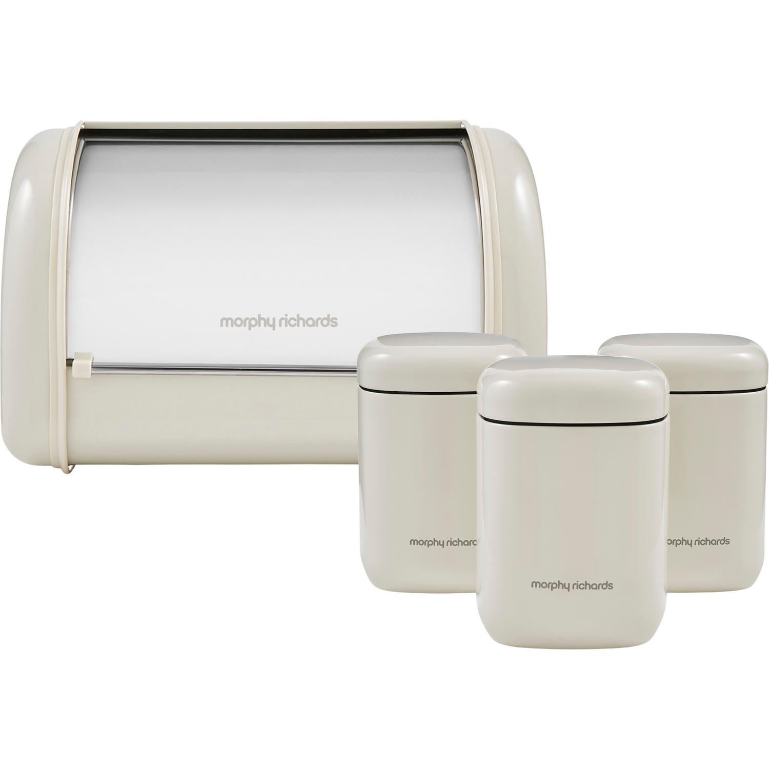 Image of Morphy Richards Cream Compact Bin and&hellip;