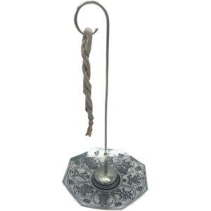 Rope Incense and Plated Holder Set Astamangal