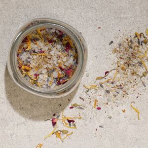 Floral Bath Soak Natural 140g Multicolor