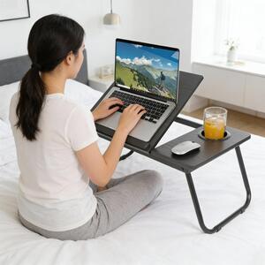 Folding Lap Desk with Cupholder
