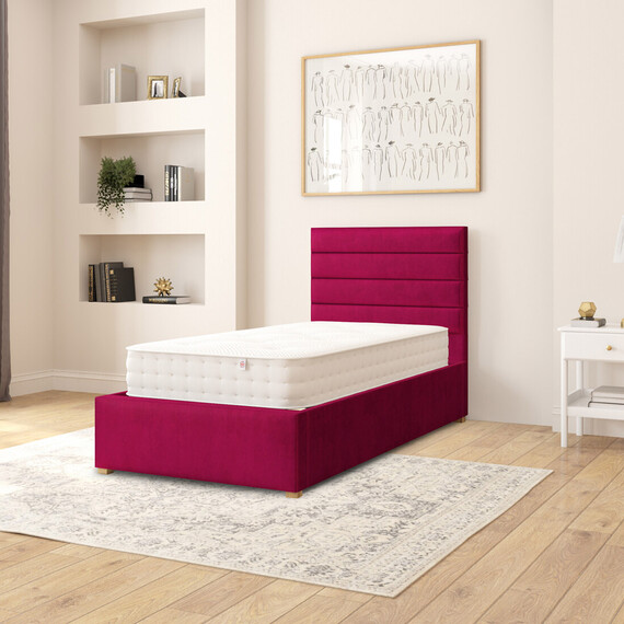 Kelly Fabric Ottoman Storage Bed