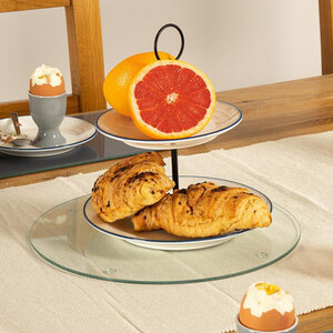 Round Glass Chopping Board - 30cm
